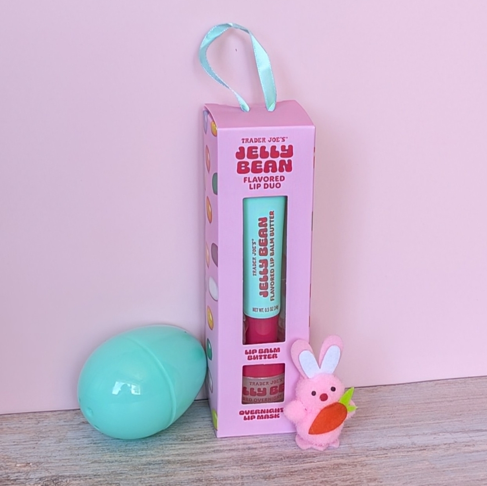 Trader Joe’s Jelly Bean Flavored Lip Duo New in Box
